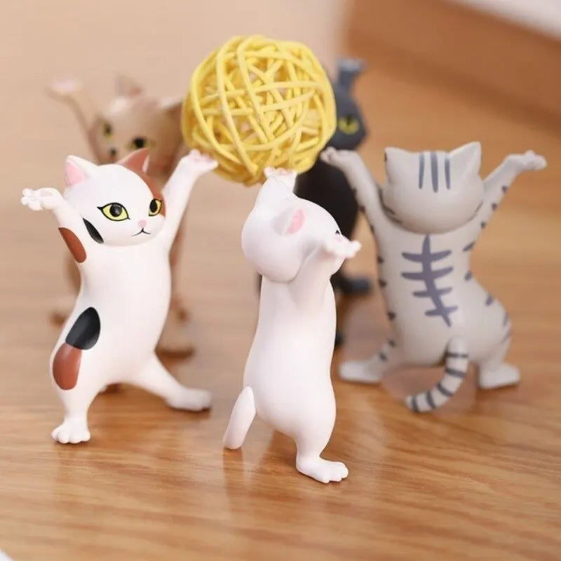 Decoração Gatos Dançarinos 5 Peças - Amarzem